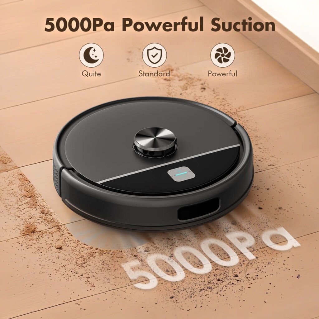 Minfu-Robot-Vacuum-Cleaner-MFL01+-5000Pa-Powerful Suction