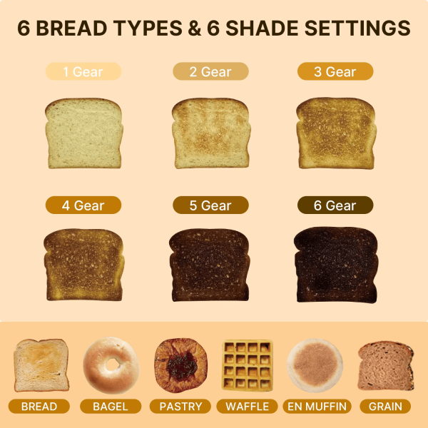 2 Slicer Bread Toaster - Image 2