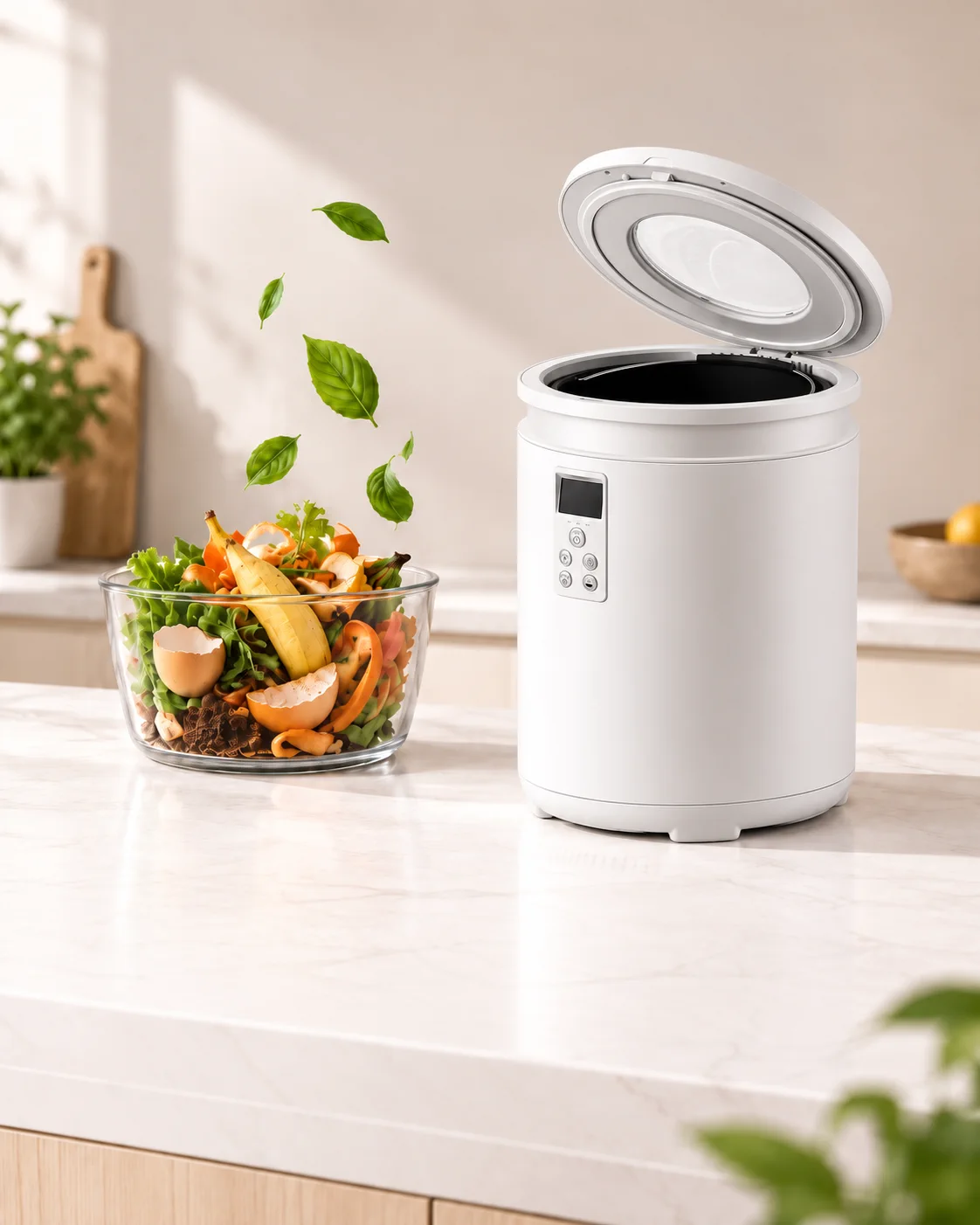Turn Food Waste
Into A Greener Tomorrow