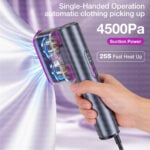 Minfu MFVS01 handheld vacuum steam iron featuring 4500Pa suction power and 25-second fast heat up