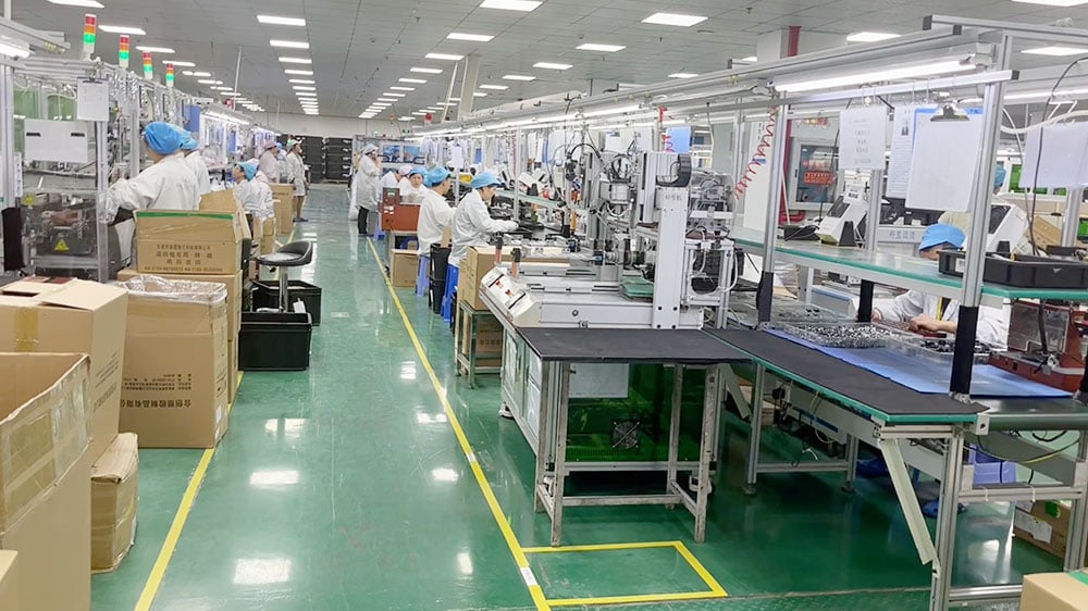 Minfu 3.5 million annual production capacity supported by multiple production workshops and lines.