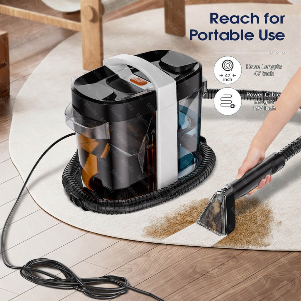 minfu-carpet-cleaner-w10-long-reach-portable-use-extended-hose minfu-carpet-cleaner-w10-long-reach-portable-use-extended-hose