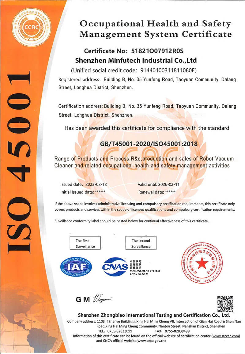 minfu-Certificate-ISO-45001 minfu-Certificate-ISO-45001