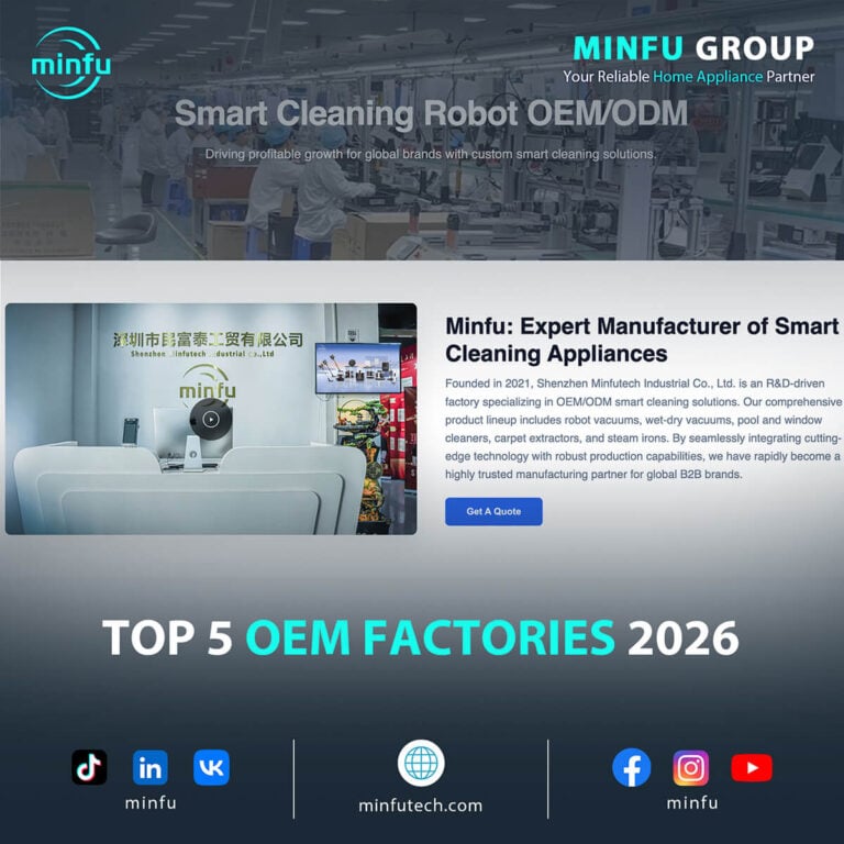 top-5-robot-vacuum-oem-manufacturers-china-factory Top 5 robot vacuum OEM and ODM manufacturers and factories in China 2026