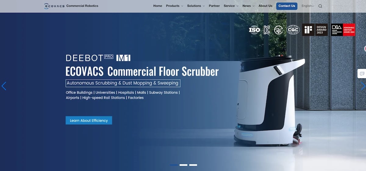 Exploring Ecovacs commercial cleaning robot and Deebot Pro alternatives for B2B distributors.