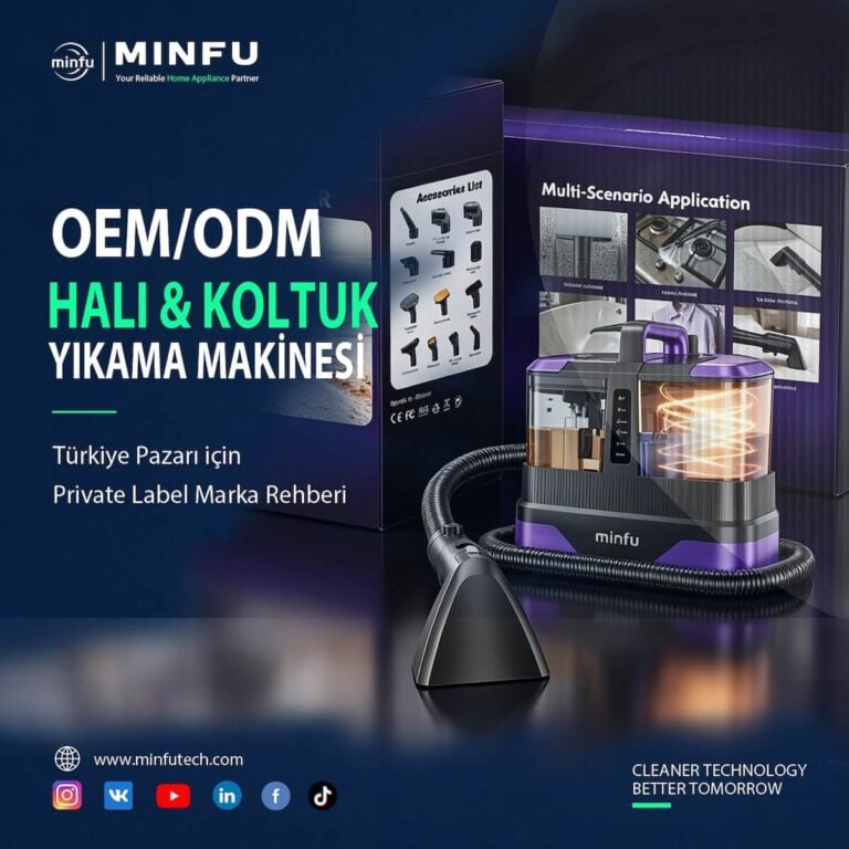 oem-odm-hali-koltuk-yikama-makinesi-private-label OEM ODM halı ve koltuk yıkama makinesi Türkiye pazarı için private label marka rehberi