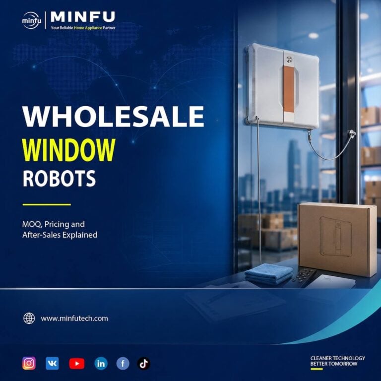 wholesale-window-cleaning-robots-buying-guide Wholesale window cleaning robot buyer comparing product quotations MOQ pricing accessories and after-sales support